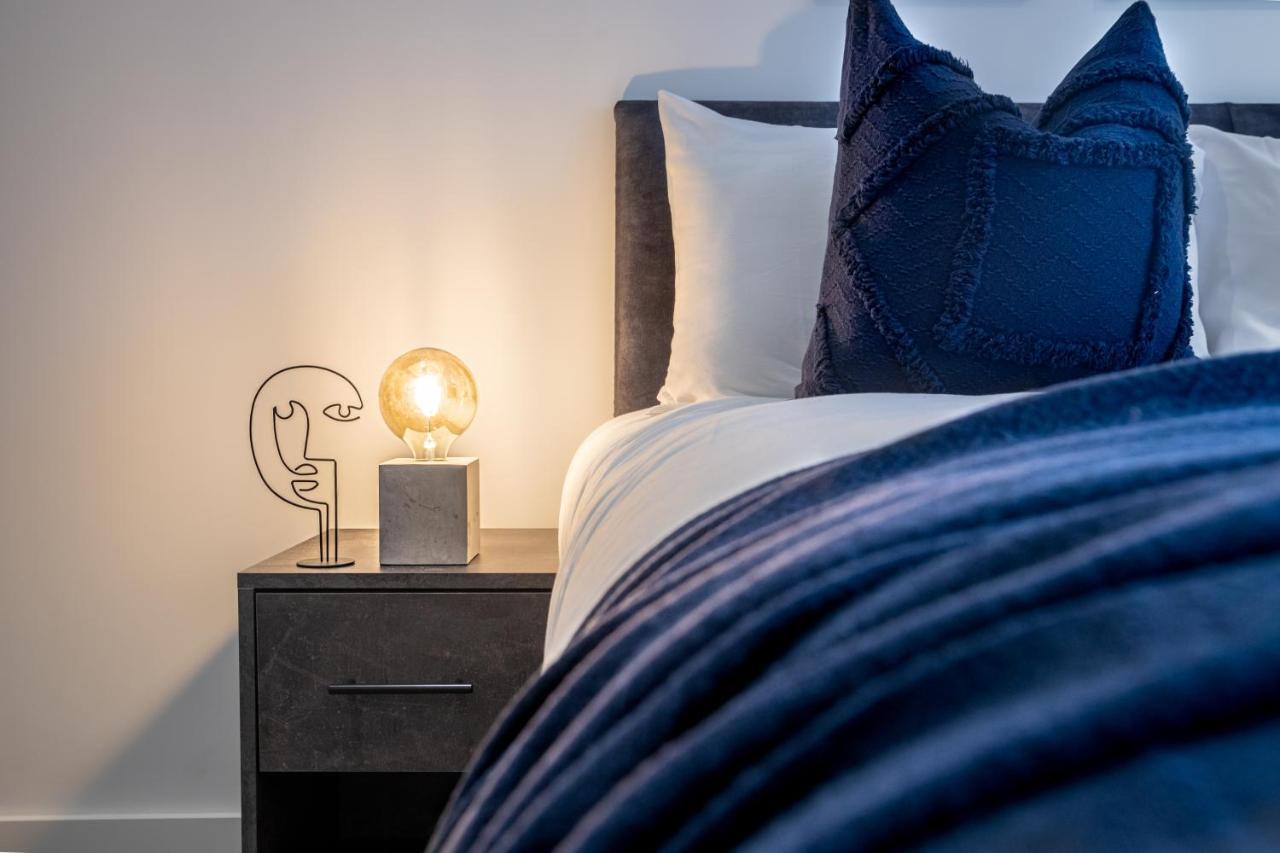 Modern Luxe 1 & 2 Bed Apts Near Granby Plaza By Sojo Stay Leicester Ngoại thất bức ảnh